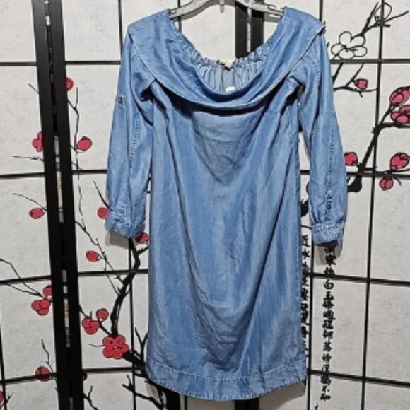 Anthropologie Pilcro and the Letterpress Denim NWT Dress Size 6 - Picture 1 of 5